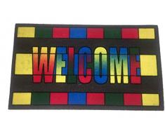 Giacomini & Gambarova Paillasson Multicolore 40 x 70 cm