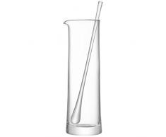 LSA International Gin Cocktail Carafe et mÃ©langeur 1.1L Clair