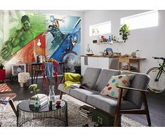 Komar Marvel Avengers Papier Peint en Vinyle Multicolore 368 x 0,2 x 254 cm