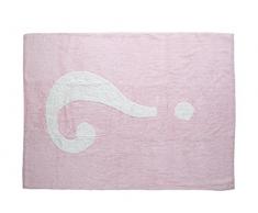 Aratextil Interrogation Tapis Enfant, Coton, Rose, 120Â x 160Â cm