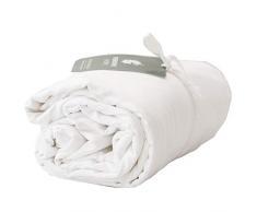 Moorish Idol - Satin de Coton Housse de Couette- 240cm x 220cm- Blanc