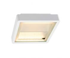 SLV Plafonnier LED indigla Wing, 2Â x 36Â SMD, 6,13Â W, 3000Â K, IP54, blanc 230891