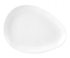HOTELWARE Plat Oeuf, 32Â x 24Â cm, Porcelaine, Blanc