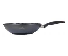 H&H Wok Aluminium moulÃ© sous Pression, Noir, DiamÃ¨tre 28 cm, Alessandro Borghese Le de la simplicitÃ©