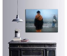 Bonamaison DÃ©coration Murale Impression sur Toile, Dimensions: 100 x 70 Cm - ConÃ§u et fabriquÃ© en Turquie