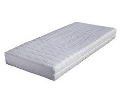 BONEX Alote Vera Surmatelas en Polyester Blanc et Vert 90 x 200 cm 19-21 cm