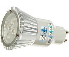 Eneride Spot LED Nichia MR16, 40Â Â°, 5.1Â W, 230Â V, GU10, blanc chaud 400Â lm e8034342