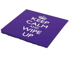 Neviti Serviette de Table Keep Calm