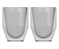 La Cafetiere Healthy Living Fika Tasses, Isolation Thermique en Verre, 5.5Â x 5.5Â x 7Â cm