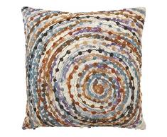 NÃ©erlandais Decor Lier Coussin, Coton, Taupe, 45Â x 45Â cm