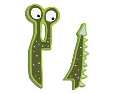 ABC Lettres Monster Clooney en Bois Idéal comme décoration de Lettres en Bois, comme décoration ou Plaque de Porte