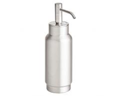 iDesign Austin porte-savon, distributeur de savon chic et rechargeable en acier brossÃ©, argentÃ© mat