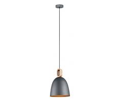 interfan Camp I Lampe suspension E27, aluminium gris