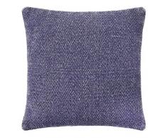 NÃ©erlandais Decor torwe Taie doreiller pour Oreiller, Coton, Bleu foncÃ©, 50Â x 50Â cm