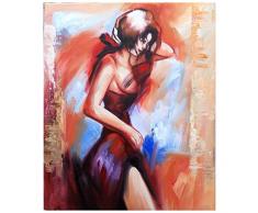 Legendarte - Tableau, Peinture Ã lhuile - Inhibitions sans Plis - cm. 50x60