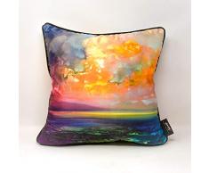 Scott Naismith GP85306 Coussin 40 x 40 cm (Isle of Jura Emerges), Polyester, Multicolor, 40 x 40 x 11 cm