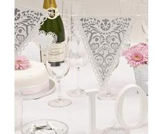 Neviti fanions, Papier, Blanc, Taille Unique