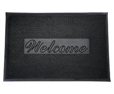 Doormat World Welcome Paillasson en Caoutchouc pour intérieur et extérieur