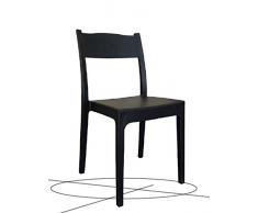 areta Vesta Fauteuil Anthracite, 52Â x 46Â x 82Â cm, Taille Unique,