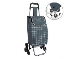 Dcasa Chariot de Courses 3 Roues Essential Unisexe Adulte, 34 x 28 x 0 cm