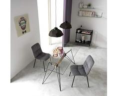 Twist Design Mosen Lustre E27, 40Â W, noir, 35Â x 35Â x 160Â cm