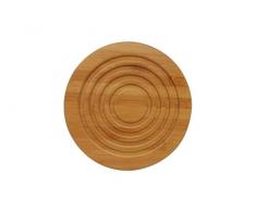 Bambum B2889Â Toldo-round Tapis de pot de fleurs, Marron