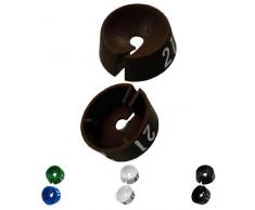 Kunststofftechnik Vlotho â Le pointeur de Taille Original : modÃ¨le SizeAMatic dans Le systÃ¨me de Couleur pour marquage de la Taille sur Cintre, Taille au Choix, 25 piÃ¨ces par Taille