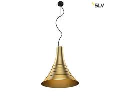 SLV BATO 45 PD Suspension dintÃ©rieur en laiton LED 2500 K Aluminium DorÃ© 30 W