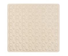 WENKO DIE BESSERE IDEE Tapis de Douche Rocha Beige