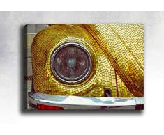 Bonamaison Peinture sur toile, multicolore, 30 x 40 cm - ConÃ§u et fabriquÃ© en Turquie