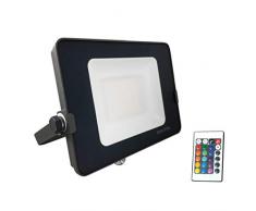 G.W.S Projecteur LED, RVB (multicolore), 50W
