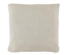 Marc OPolo Nordic Knit Coussin, 100% Coton, Oatmeal, 50 cm x 50 cm