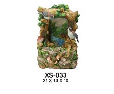 ROYMAR Fontaine Lumineuse avec LumiÃ¨re et Musique Oiseaux DÃ©corations Meubles Stickers DÃ©coration de Maison Unisexe Adulte, Multicolore (Multicolore), Unique