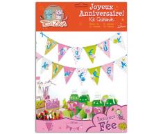 Toga PAK01C Kit de Guirlande FÃ©e Papier Rose/Vert 21 x 30,5 x 0,5 cm