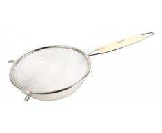 PEDRINI Oviedo Passoire C. guancetta D.120Â mm412â8, Acier Inoxydable, Blanc/Acier, 282Â x 120Â x 44Â cm