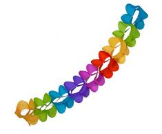 Decor Service Guirlande Papier Multicolore 7,2 m