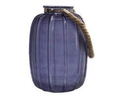 Dcasa Bougeoir en Verre pour décoration de la Maison Unisexe Adulte, Multicolore (Multicolore), Unique