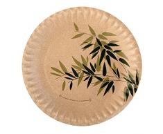 Garcia de pou Assiettes Feel Green 400 G/M229 Cm Marron Carton - 100 unitÃ©s