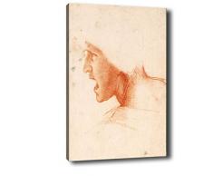 Bonamaison Peinture sur toile, multicolore, 30 x 40 cm - ConÃ§u et fabriquÃ© en Turquie