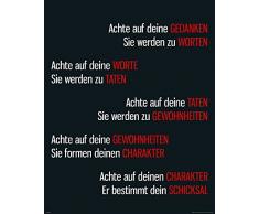 empireposter Poster Veilleuse sur tes pensées - Dimensions (cm), env. Mini Poster 40 x 50 cm