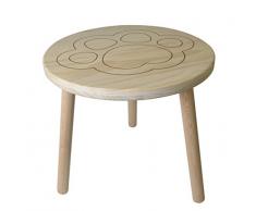 Artemio Table Ronde, Bois, 49x45 cm