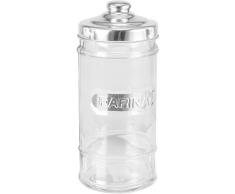 Home Bocal avec Couvercle, 640 ML, 9 x 9 x 20 cm