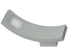 Oaks Lighting 138Â SG MIR Applique murale, plastique, gris