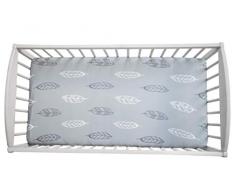 Sleepee We Care Feder Drap Plat pour lit denfant 140 x 70 cm