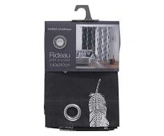 coton dintérieur rideau a oeillets 140x240 cm coton eternity anthracite