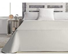 Maison en Tissu Couvre-lit pour lit de 180, Polyester, Lin, King, 42Â x 34Â x 9Â cm