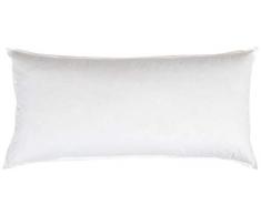 Künsemüller Coussin en Coton Blanc 40 x 80 cm