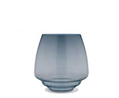 Holmegaard Bougeoir 18.9x18.5x18.7 Bleu