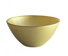 Excelsa Diamond Coupelle, Verre, Vert, 15Â x 15Â x 7Â cm