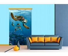 AG Motif Nemo de Disney Turtles Chambre denfant Rideau Occultant Regroupez-Les, Multicolore, 140Â x 245Â cm